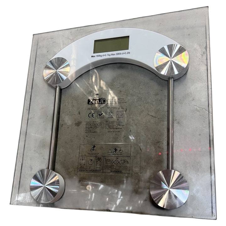 Cantar digital zenji din sticla 30x30cm