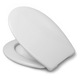 Set Capac Wc Cu Sistem De Inchidere Lenta, Cersanit, Mito, Material Duroplast, Antibacterian, Functie De Montare/Dezmontare Rapida, 44 x 36 cm, Multicolor
