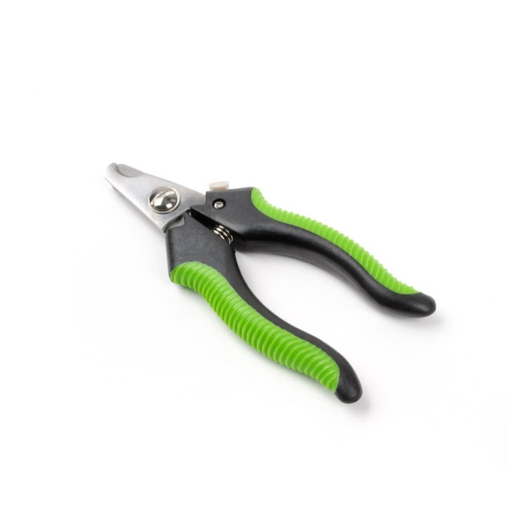 Cleste Ghiare Profesional pentru Caini si Pisici (S: Talie Mica) JK - Lame Inox cu Maner Antiderapant, Siguranta Sporita