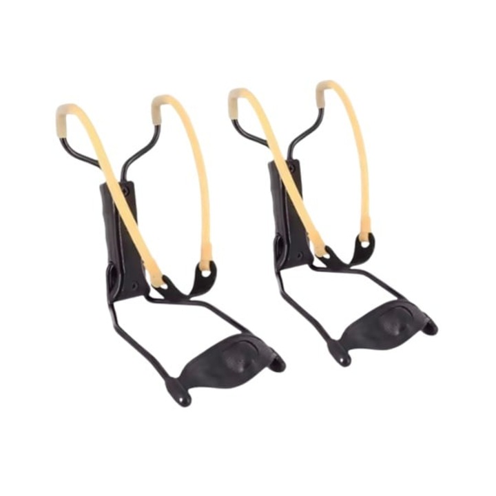 Комплектът включва две метални каишки с опора за китката, 18 см, черни