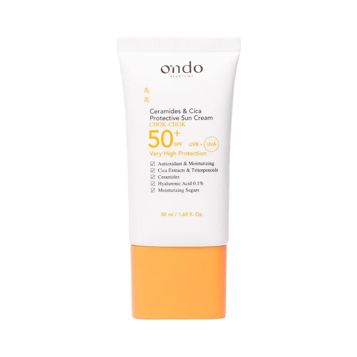 Слънцезащитен крем SPF50+ Ondo Beauty 36.5, 50 мл