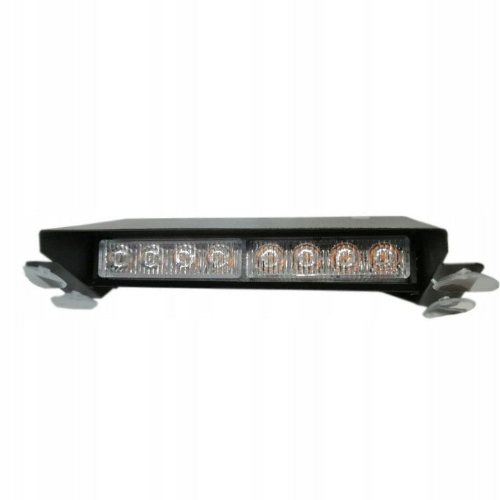 Stroboszkóp belső St Parts, kék-piros, 25x10x5.5cm, 8W, 4 tapadókorongos készlet