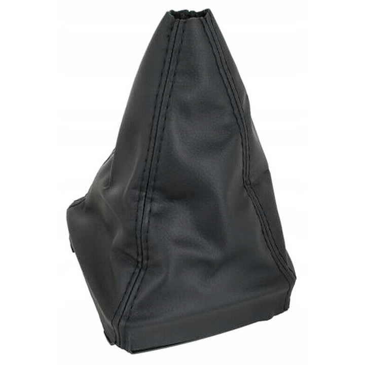 Втулка за скоростен лост Ford Mondeo MK4 IV, черна, кожена, елегантен дизайн