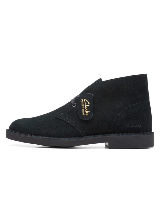 Clarks férfi csizma, 26166779, Természetes bőr, Fekete
