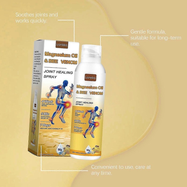 Ízületi spray méhméreggel, 2 darab, nem zsíros formula, gyors felszívódás