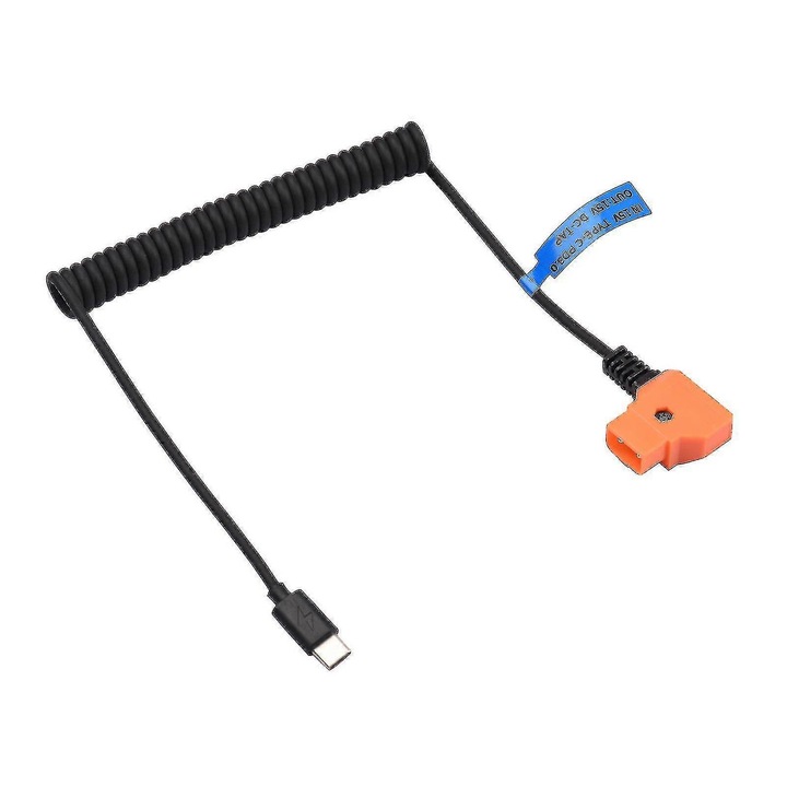 Cablu de alimentare USB Type-C la D-tap, 15V, lungime 1m