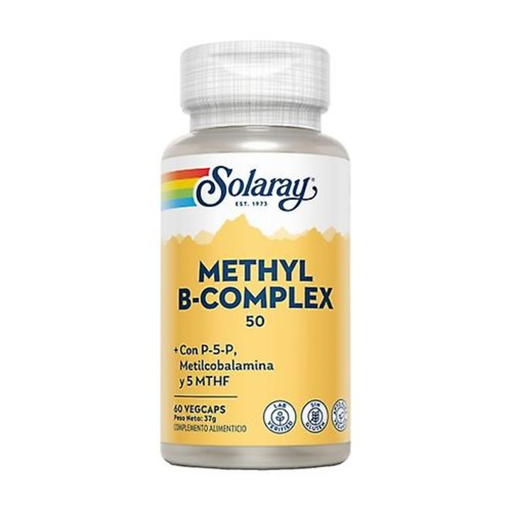 Methyl B-Complex 50, 60 capsule vegetale, vitamine B, multivitamine