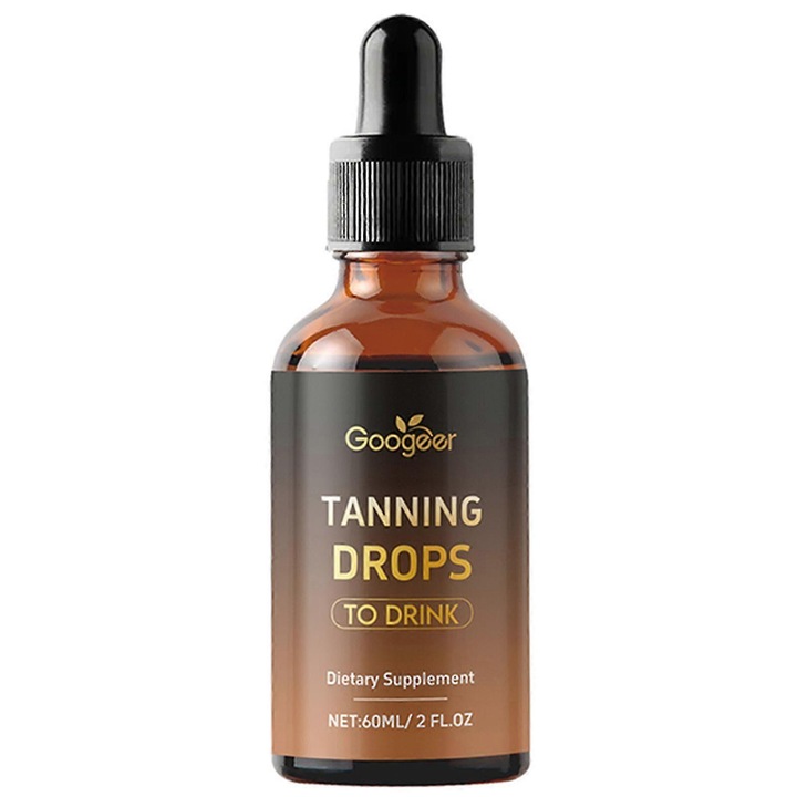 Önbarnító ehető cseppek, 1-3 darab, napozás nélküli, 60ml, 3.4x3.4x12cm