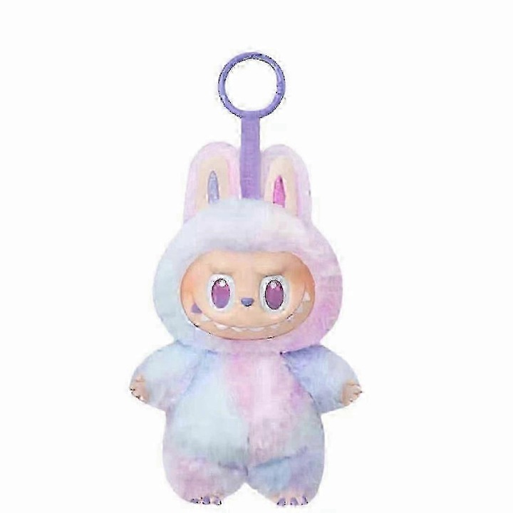 Breloc Labubu, 15cm, plus, lila