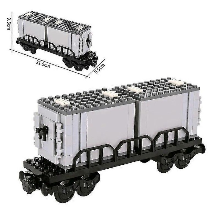 Set de constructie Moc Expert Ideas Railing Crossing Railway, 14+ ani, multicolor