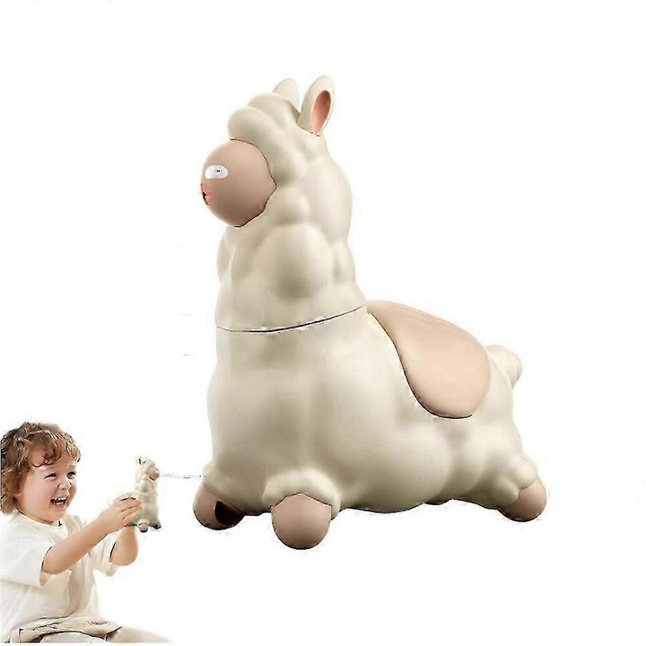 Köpködő láma játék, interaktív alpaka permetező, állati sugár alakú játék permetező gyerekeknek, 1 db