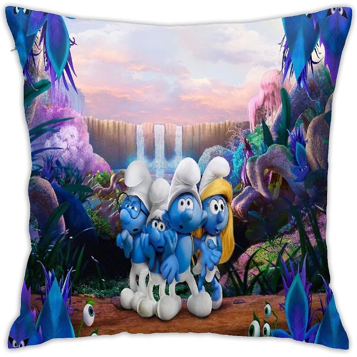 Fete de perna, 3D, 18x18 inch, multicolor, set de 2