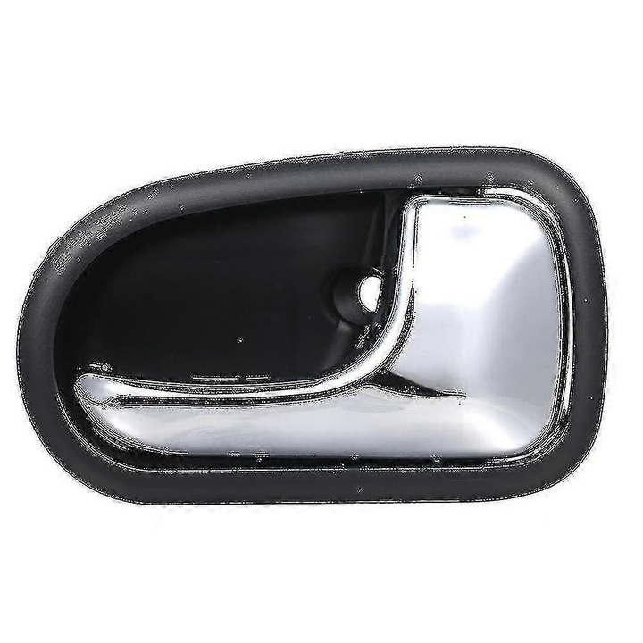 Belső ajtókilincs bal/jobb Mazda 323 Astina 1998-2003, sötétszürke, méretek 10x6x3.2cm