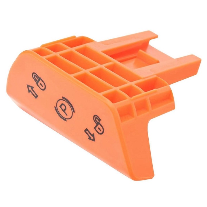 Buton frana parcare UC21883 pentru tractoare Deere S100, S110, S120, S130, S140, S160, S170, S180, S220, S240, plastic, usor de instalat