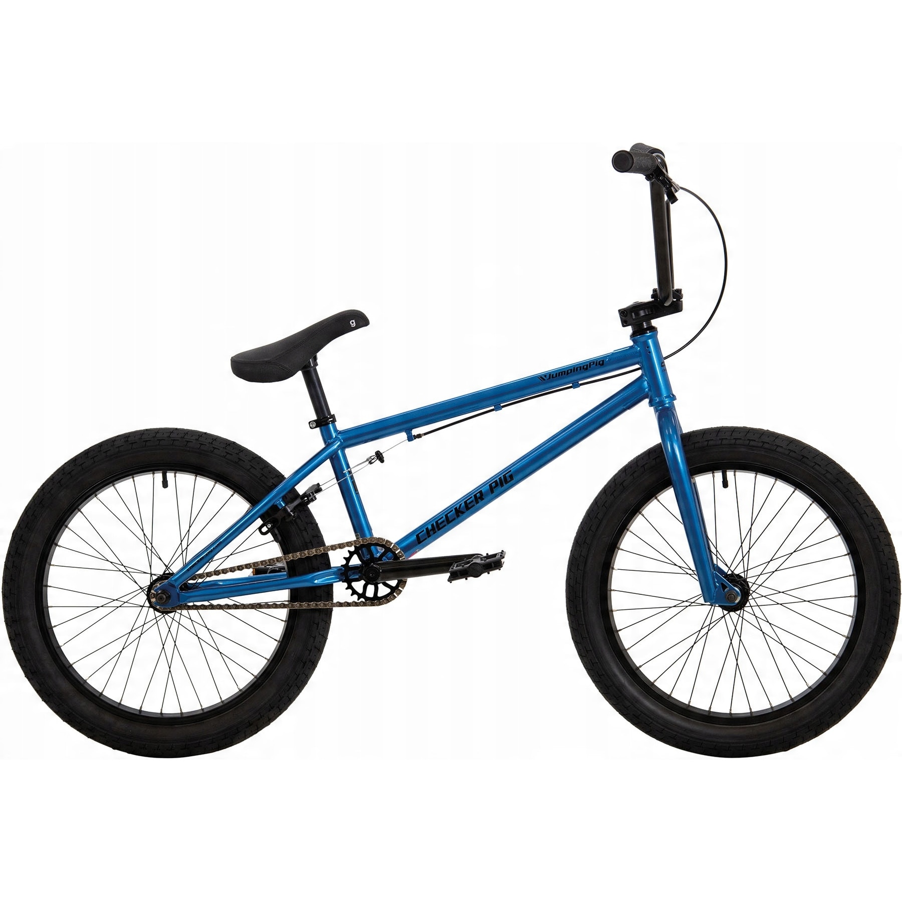 Bicicleta BMX Checker Pig Jumping Pig Pro albastru deschis 20x25cm