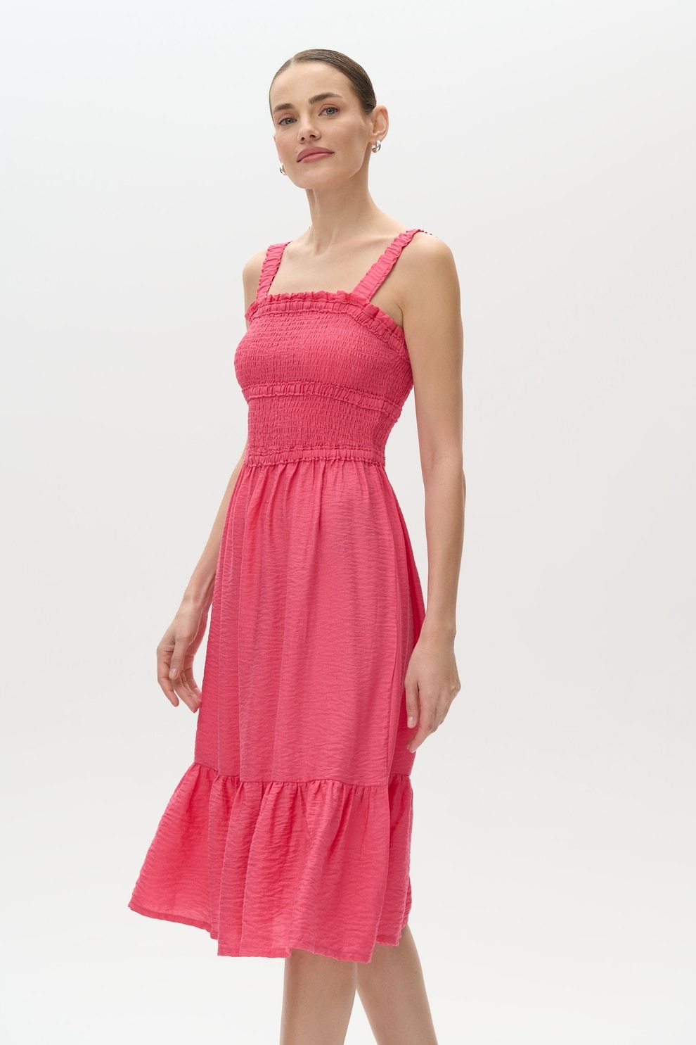 GreenPoint, Rochie uni evazata, Corai, 42