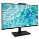 Монитор IPS LED Acer 27" B277UD6b, QHD 2560 x 1440, HDMI, DisplayPort, Високоговорители Черен