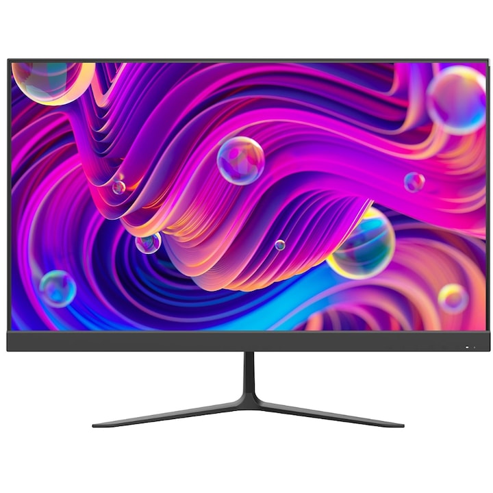 Hikvision 23,8"-os VA LED monitor DS-D5024F2-BV2S, Full HD 1920 × 1080, VGA, HDMI, hangszórók, fekete