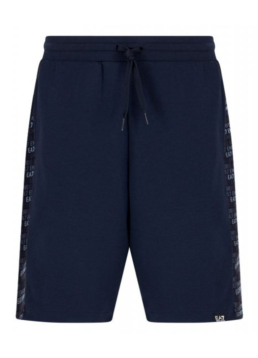 Férfi nadrág, Armani, Bermuda, sötétkék, 63% pamut, 37% poliészter, M INTL