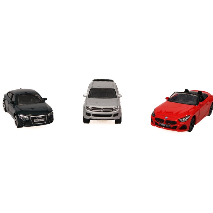 Set 3 masinute : Audi A7 Sportback/Volkswagen Amarok/BMW Z4 M40i