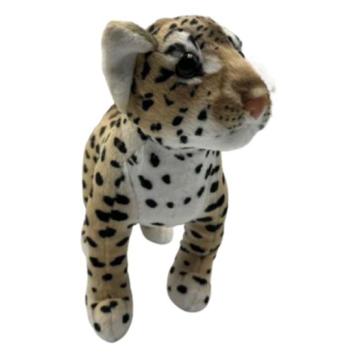 Jucarie de plus, leu, 20x30 cm, multicolor