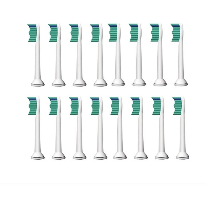 Резарвна глава за електрически четки за зъби, Съвместими с Philips Sonicare, ProResults C1 HX6014/12 LRTM, 12 броя