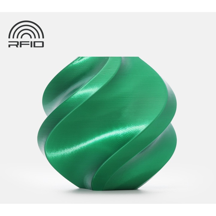 Bambulab SIlk+ Filament 1.75 Candy Green 1Kg tekercs