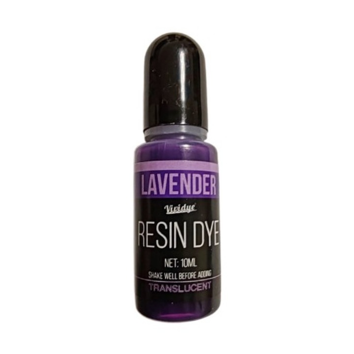 Colorant Mov lavanda pentru rasina epoxidica, Vividye, 10 ml