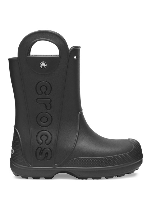 Cizme dama Crocs, 210956, Sintetic, Negru