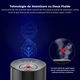 Difuzor Aromaterapie cu Uleiuri Esentiale, Portabil Wireless 10ml, fara Apa, cu Baterie 2200mAh si Incarcare USB, Functionare 80h, 3 Moduri, Oprire Automata, Silentios, Ideal pentru Masina, Birou, Yoga sau Calatorii, Usor din Aluminiu, Negru
