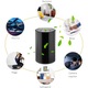 Difuzor Aromaterapie cu Uleiuri Esentiale, Portabil Wireless 10ml, fara Apa, cu Baterie 2200mAh si Incarcare USB, Functionare 80h, 3 Moduri, Oprire Automata, Silentios, Ideal pentru Masina, Birou, Yoga sau Calatorii, Usor din Aluminiu, Negru