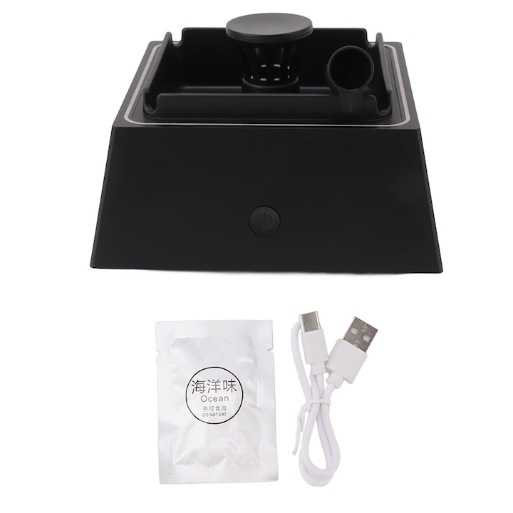 Purificator de aer inteligent Jormftte, multifunctional, 25mp, 2000mAh, alb