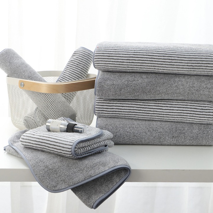 Jormftte 70x140cm korall polár fürdőlepedő, szuper nedvszívó, puha