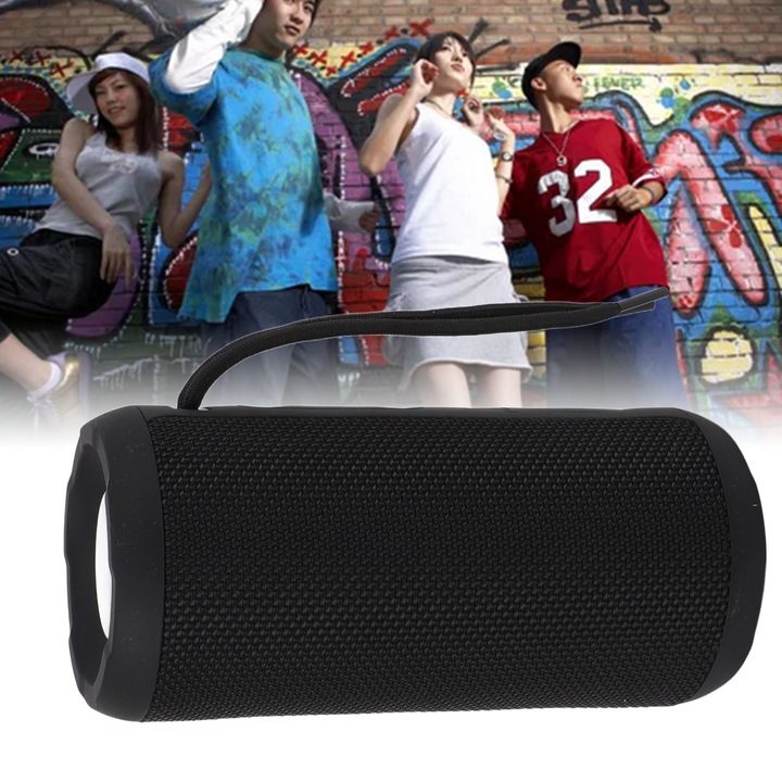 Boxe wireless impermeabile IPX4 Boxe wireless LED portabile impermeabile cu ventuza pentru baie, bucatarie si birou