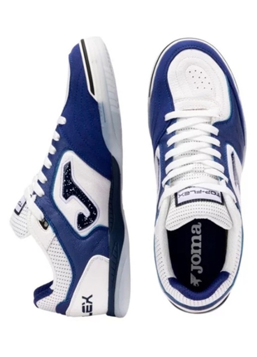 Joma Top Flex bor sportcipo, Fehér/Kék