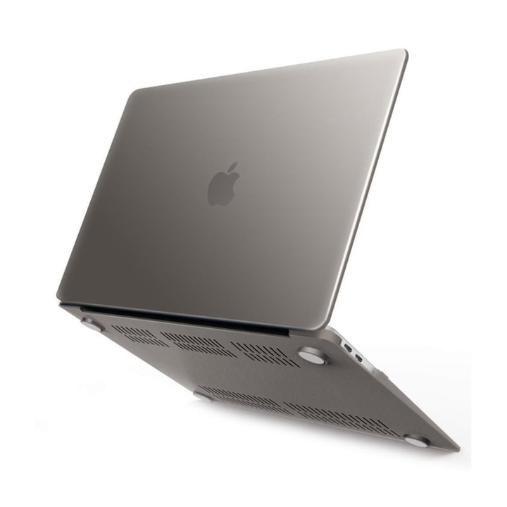 Carcasa slim pentru Macbook M2 Air 13.6 inch (A2681), Gri