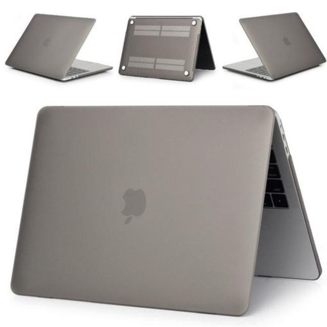 Carcasa slim pentru Macbook M1 Air 13 inch (A1932/A2179/A2337), Gri