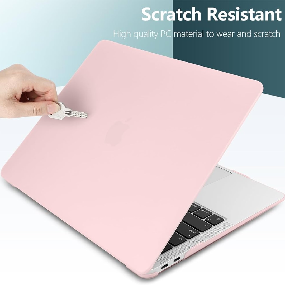 Carcasa slim pentru Macbook M1 Pro 14 inch (2021) /M2 Pro 14 inch (A2442/A2779), Roz