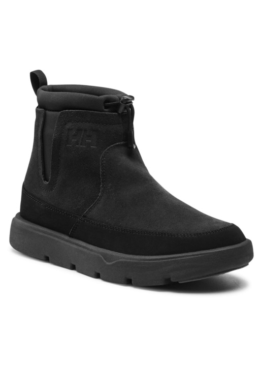 Helly Hansen női téli csizma, 11746, Természetes bőr, Fekete
