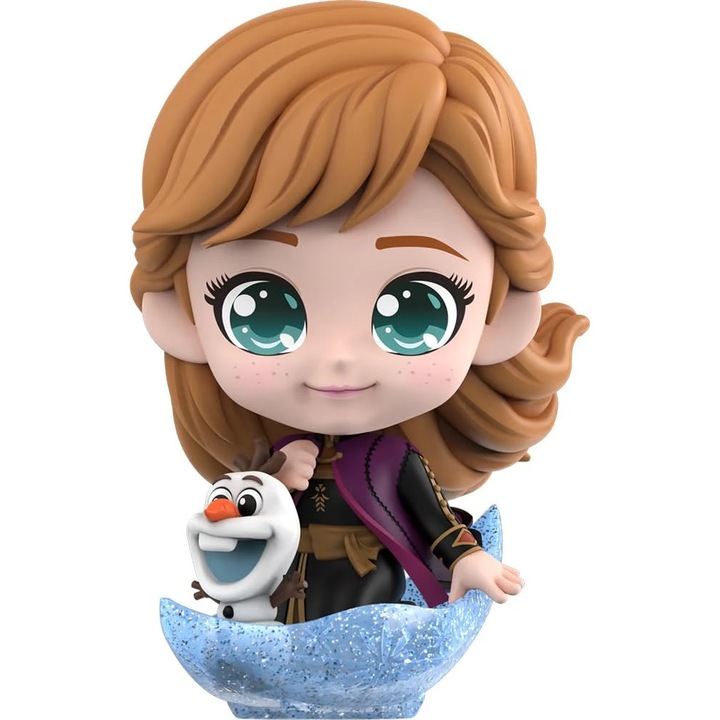 Cosb! Disney Frozen Anna фигурка 9 см, многоцветна, за деца 3-13 години, комплект от 1 фигурка