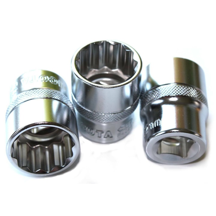 Cheie Tubulara Industriala 1/2 inch, 24mm Cr-V 12pt - Robusta i Precisa