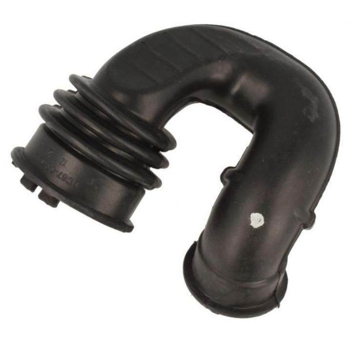 Samsung DC67-00674A mosószeradagoló csatlakozó tömlő, hossza 12,5 cm, külső átmérője 3,8 cm és 5,5 cm
