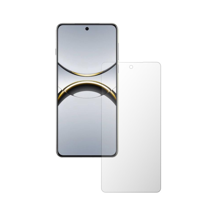 iSkinz Саморегенериращ се протектор за екран за Oppo Find X8 - подходящ за калъф, невидим Skinz UHD, ултра прозрачен силикон с пълно покритие, лепен и гъвкав