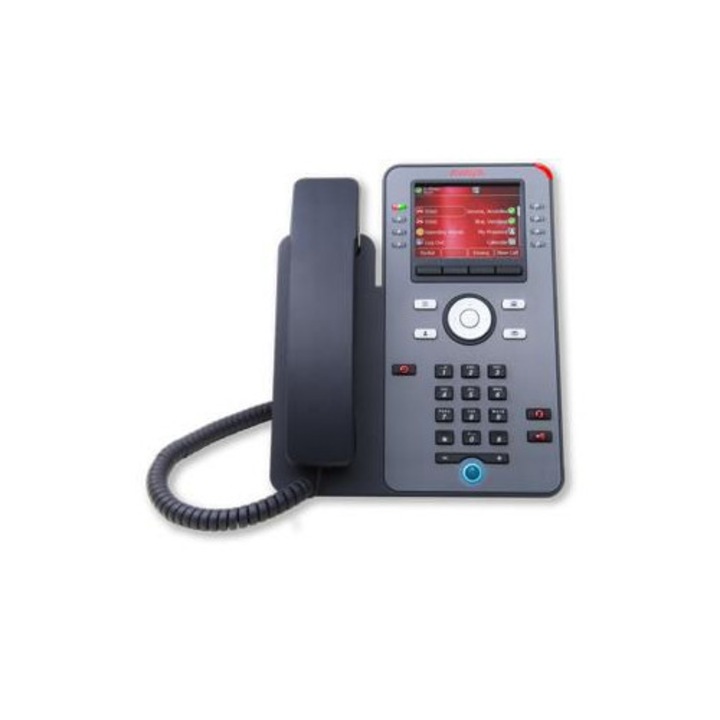 Telefon IP Avaya J179, negru, cu fir, 8.89cm
