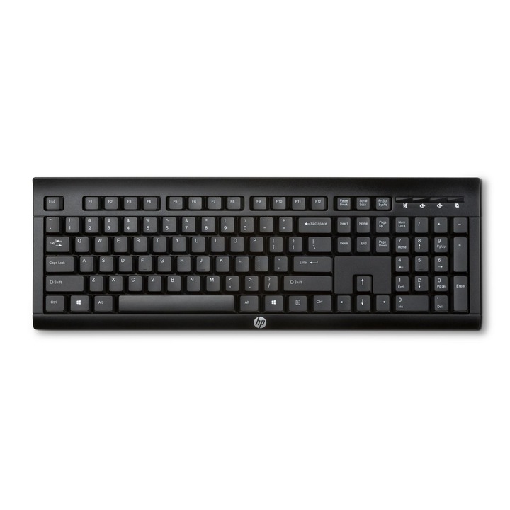 Безжична клавиатура HP K2500, черна