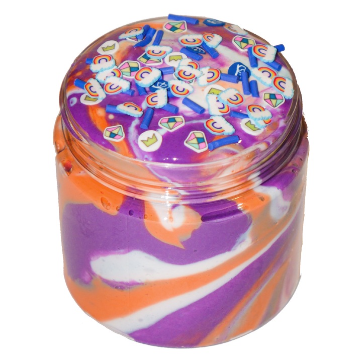 Nyálka, Slay Queen nyálka, lila/narancssárga, 50g