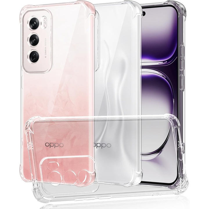 Калъф за Oppo A5 4G 5G / Oppo A5m Slim Anti-Shock 1.5 мм подсилен с 4 ъгъла прозрачен
