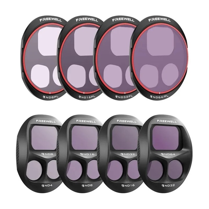 FREEWELL set de filtre pentru DJI Mavic 4 Pro All Day (8 bucati)