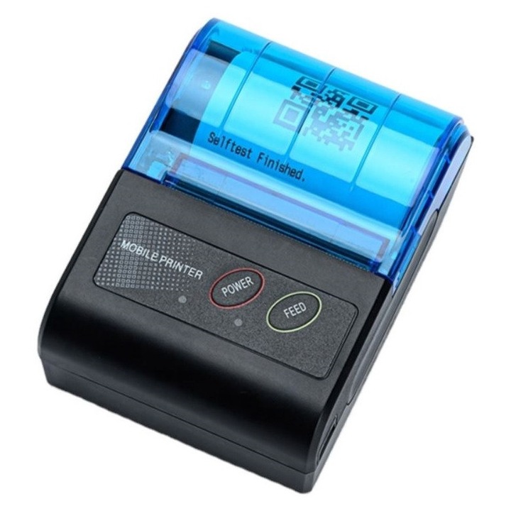 Eryin 58 mm-es hordozható hőnyomtató, USB, Bluetooth