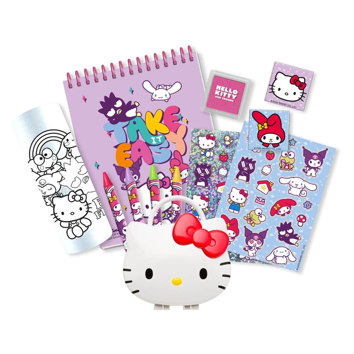 Euroswan 3D kreatív készlet Hello Kitty-vel, 23x24,5x7,2cm, 3+ éves kortól